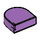 LEGO Medium Lavender Tile 1 x 1 Half Oval (24246 / 35399)