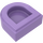 LEGO Medium Lavender Tile 1 x 1 Half Oval (24246 / 35399)