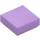 LEGO Medium Lavender Tile 1 x 1 with Groove (3070 / 30039)