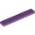 LEGO Medium Lavender Tile 1 x 6 (6636)