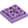 LEGO Medium Lavender Tile 2 x 2 Inverted (11203)