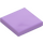 LEGO Medium Lavender Tile 2 x 2 with Groove (3068 / 88409)