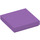 LEGO Medium Lavender Tile 2 x 2 with Groove (3068 / 88409)