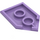 LEGO Mittlerer Lavendel Fliese 2 x 3 Pentagonal (22385 / 35341)