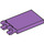 LEGO Medium Lavender Tile 2 x 3 with Horizontal Clips (Thick Open &#039;O&#039; Clips) (30350 / 65886)