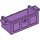 LEGO Mittlerer Lavendel Treasure Chest Unterseite mit Schlitzen hinten (4738 / 54195)