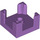 LEGO Medium Lavender Wall 2 x 2 x 1 with Knob (3131)