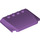 LEGO Medium Lavender Wedge 4 x 6 Curved (52031)