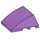 LEGO Medium Lavender Wedge Curved 3 x 4 Triple (64225)