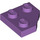 LEGO Medium Lavender Wedge Plate 2 x 2 Cut Corner (26601)