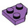 LEGO Medium Lavender Wedge Plate 2 x 2 Cut Corner (26601)