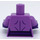 LEGO Medium Lavender Wonder twin Jayna Minifig Torso (973 / 16360)