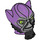 LEGO Medium Lavender Zeb Orrelios Head (18416)