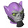 LEGO Medium Lavender Zeb Orrelios Head (18416)