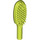 LEGO Medium lime Hairbrush med kort håndtak (10 mm) (3852)