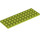 LEGO Medium Lime Plate 4 x 12 (3029)