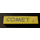 LEGO Medium Lime Tile 1 x 4 with &#039;COMET&#039; and &#039;1&#039; Sticker (2431)