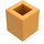 LEGO Medium Orange Brick 1 x 1 (3005)