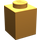 LEGO Orange moyen Brique 1 x 1 (3005 / 30071)