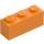 LEGO Medium Orange Brick 1 x 3 (3622 / 45505)