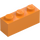 LEGO Medium Orange Brick 1 x 3 (3622 / 45505)