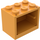 LEGO Mittleres Orange Schrank 2 x 3 x 2 mit festen Noppen (4532)