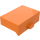 LEGO Mittlere Orange Drawer ohne Verstärkung (4536)
