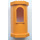 LEGO Orange moyen Panneau 6 x 8 x 12 Tower avec Fenêtre (33213)