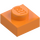 LEGO Medium Orange Plate 1 x 1 (3024 / 30008)