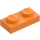 LEGO Medium oranje Plaat 1 x 2 (3023 / 28653)