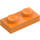 LEGO Orange Moyen assiette 1 x 2 (3023 / 28653)