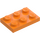 LEGO Medium oranje Plaat 2 x 3 (3021)