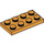 LEGO Medium Orange Plate 2 x 4 (3020)