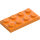 LEGO Medium Orange Plate 2 x 4 (3020)