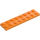 LEGO Medium Orange Plate 2 x 8 (3034)