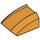 LEGO Orange moyen Pente 1 x 2 x 2 Incurvé (28659 / 30602)