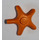 LEGO Orange moyen Étoile de mer (33122)