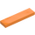 LEGO Medium oransje Tile 1 x 4 (2431 / 35371)