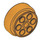 LEGO Medium Orange Wheel Rim Ø30 x 12.7 Stepped (2695)