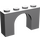 LEGO Gris pierre moyen Arche
 1 x 4 x 2 (6182)