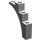 LEGO Gris pierre moyen Arche
 1 x 5 x 4 Arc régulier, dessous non renforcé (2339 / 14395)