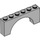 LEGO Mittleres Steingrau Bogen 1 x 6 x 2 Dickes Oberteil und verstärkte Unterseite (3307)