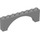 LEGO Medium Stone Gray Arch 1 x 8 x 2 Raised, Thin Top without Reinforced Underside (16577 / 40296)
