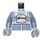 LEGO Medium Stone Gray AT-AT Driver Minifig Torso (973 / 76382)