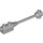 LEGO Medium Stone Gray Bar 1 x 8 with Brick 1 x 2 Curved (Axle Holder in Small End) (30359 / 60572)