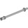 LEGO Medium Stone Gray Bar 7.6 with Stop with Rounded End (2714)