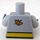 LEGO Medium Stone Gray Batman with Short Legs and Dark Blue Cape Minifig Torso (973 / 76382)