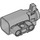 LEGO Medium Stone Gray Beam 1 x 3 with Shooter Barrel (35456)