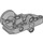 LEGO Gris pierre moyen Faisceau Cadre avec Roue Bearing Socket (65124 / 92908)