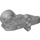 LEGO Gris pierre moyen Faisceau Cadre avec Roue Bearing Socket (65124 / 92908)